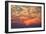 Sunrise Fireball - Smokey Clouds Over San Francisco-Vincent James-Framed Photographic Print