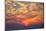 Sunrise Fireball - Smokey Clouds Over San Francisco-Vincent James-Mounted Photographic Print