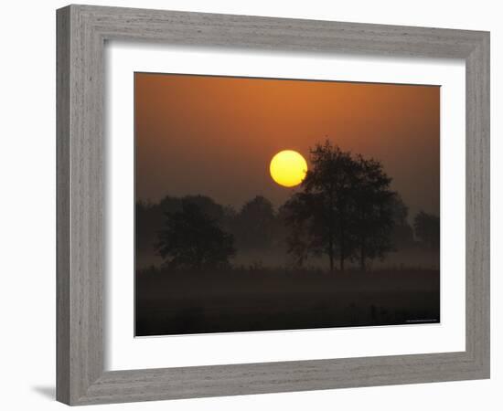 Sunrise, Fischland, Mecklenburg-Vorpommern, Germany-Thorsten Milse-Framed Photographic Print