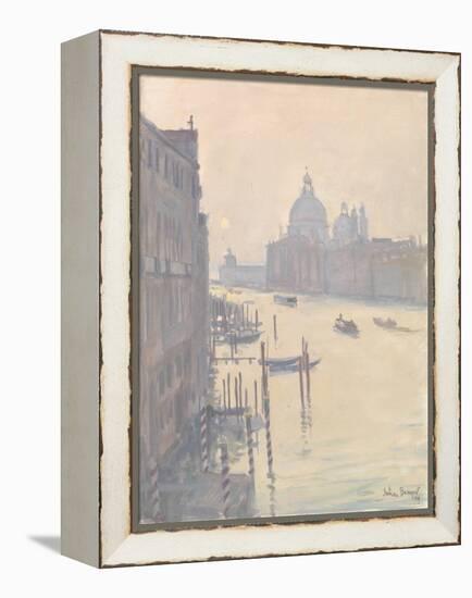 Sunrise from Accademia Bridge, 2009-Julian Barrow-Framed Premier Image Canvas