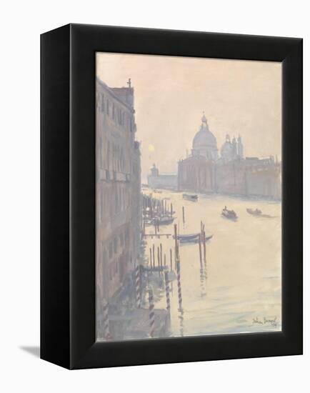 Sunrise from Accademia Bridge, 2009-Julian Barrow-Framed Premier Image Canvas