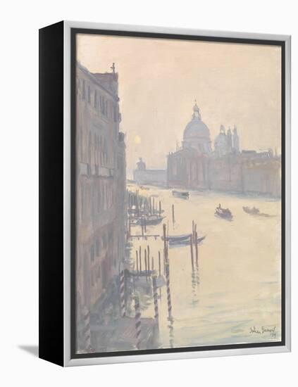 Sunrise from Accademia Bridge, 2009-Julian Barrow-Framed Premier Image Canvas