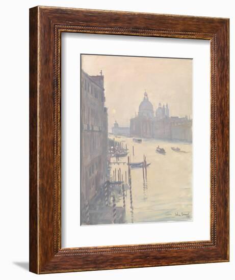 Sunrise from Accademia Bridge, 2009-Julian Barrow-Framed Giclee Print