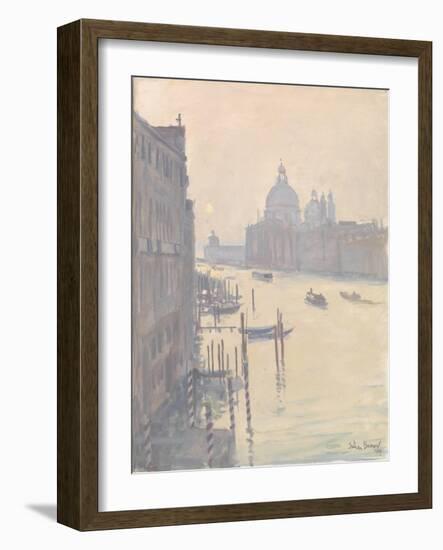 Sunrise from Accademia Bridge, 2009-Julian Barrow-Framed Giclee Print