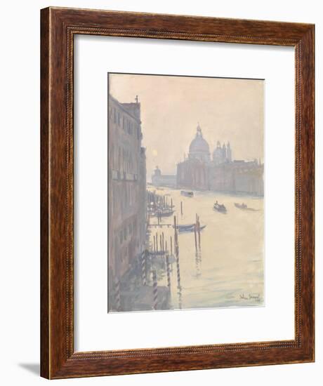 Sunrise from Accademia Bridge, 2009-Julian Barrow-Framed Giclee Print