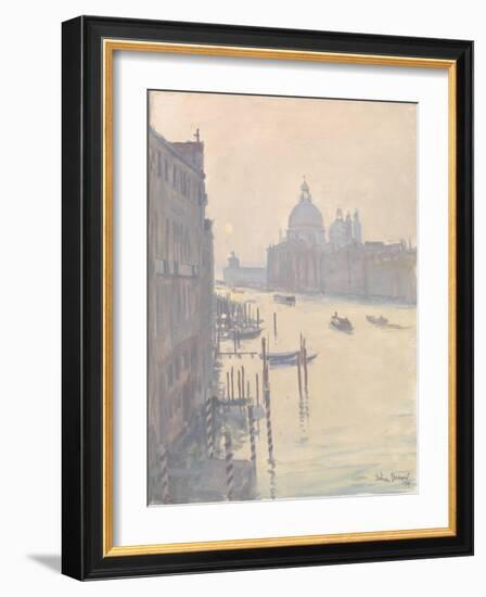 Sunrise from Accademia Bridge, 2009-Julian Barrow-Framed Giclee Print