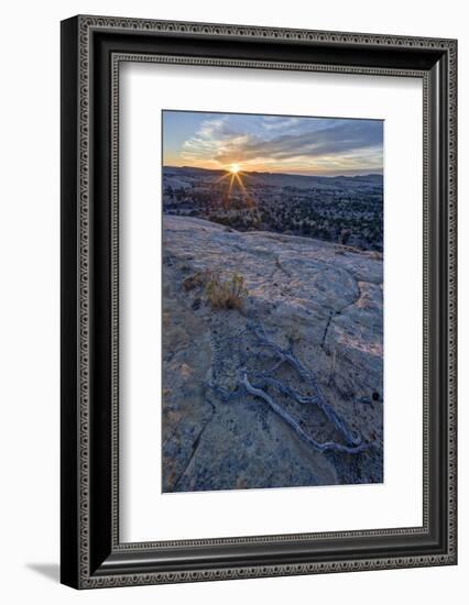 Sunrise from Atop a Sandstone Hill-James Hager-Framed Photographic Print