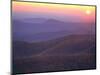 Sunrise from Buck Hollow Overlook, Shenandoah National Park, Virginia, USA-Charles Gurche-Mounted Photographic Print