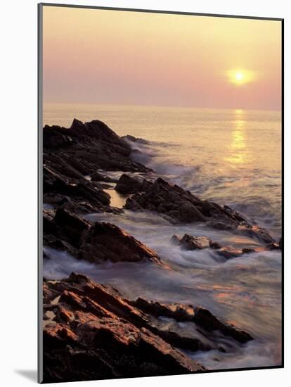 Sunrise from 'Marginal Way', Maine, USA-Jerry & Marcy Monkman-Mounted Photographic Print