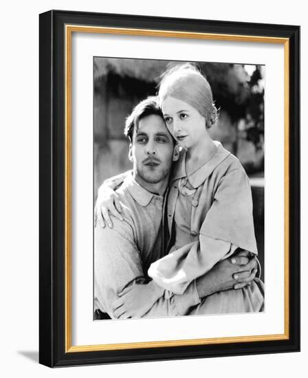 Sunrise, George O'Brien, Janet Gaynor, 1927-null-Framed Photo