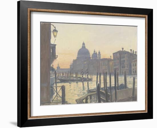 Sunrise Grand Canal, 2009-Julian Barrow-Framed Giclee Print