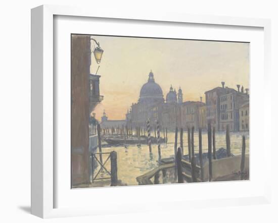 Sunrise Grand Canal, 2009-Julian Barrow-Framed Giclee Print