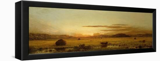 Sunrise, Hoboken Meadows, C.1875-1885-Martin Johnson Heade-Framed Premier Image Canvas