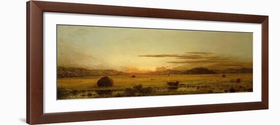 Sunrise, Hoboken Meadows, C.1875-1885-Martin Johnson Heade-Framed Giclee Print