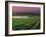 Sunrise in Distant Fog, Carnaros, Napa Valley, California, USA-Janis Miglavs-Framed Photographic Print