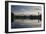 Sunrise in Ibirapuera Park with a Reflection of the Sao Paulo Skyline-Alex Saberi-Framed Photographic Print