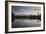 Sunrise in Ibirapuera Park with a Reflection of the Sao Paulo Skyline-Alex Saberi-Framed Photographic Print