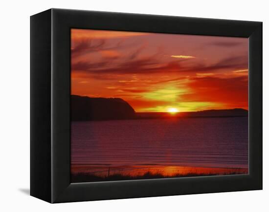 Sunrise in Katmai National Park, Alaska, USA-Dee Ann Pederson-Framed Premier Image Canvas