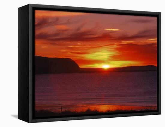 Sunrise in Katmai National Park, Alaska, USA-Dee Ann Pederson-Framed Premier Image Canvas