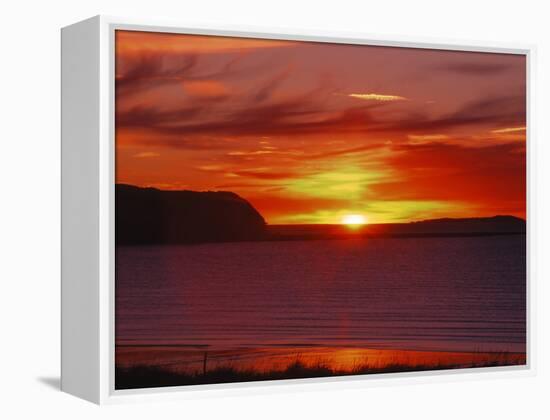 Sunrise in Katmai National Park, Alaska, USA-Dee Ann Pederson-Framed Premier Image Canvas