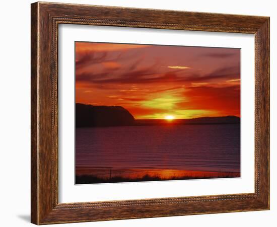 Sunrise in Katmai National Park, Alaska, USA-Dee Ann Pederson-Framed Photographic Print