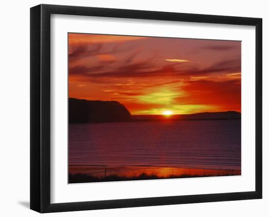 Sunrise in Katmai National Park, Alaska, USA-Dee Ann Pederson-Framed Photographic Print