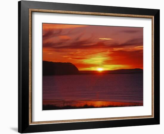 Sunrise in Katmai National Park, Alaska, USA-Dee Ann Pederson-Framed Photographic Print