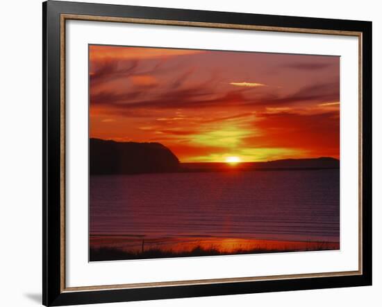 Sunrise in Katmai National Park, Alaska, USA-Dee Ann Pederson-Framed Photographic Print