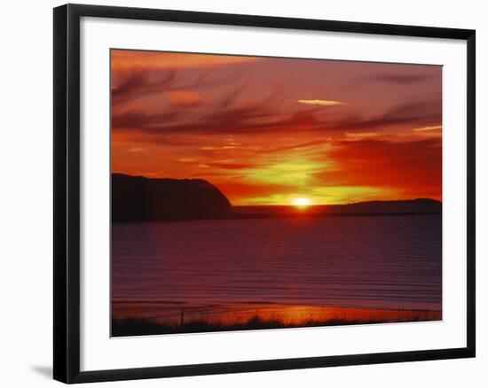 Sunrise in Katmai National Park, Alaska, USA-Dee Ann Pederson-Framed Photographic Print