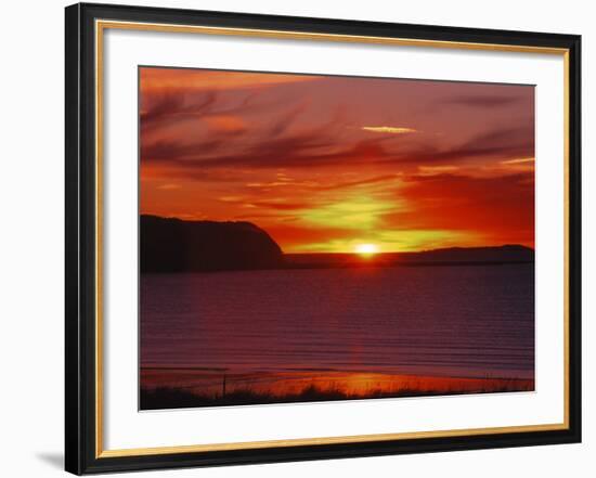 Sunrise in Katmai National Park, Alaska, USA-Dee Ann Pederson-Framed Photographic Print
