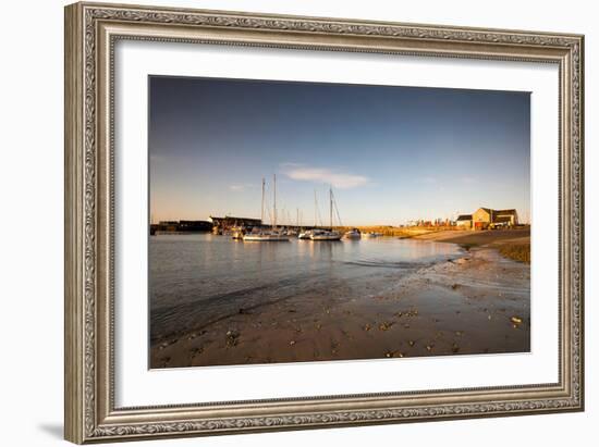 Sunrise in Lyme Regis, Dorset England UK-Tracey Whitefoot-Framed Photographic Print