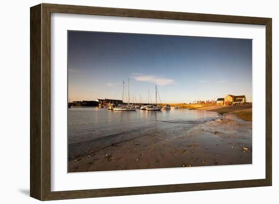 Sunrise in Lyme Regis, Dorset England UK-Tracey Whitefoot-Framed Photographic Print
