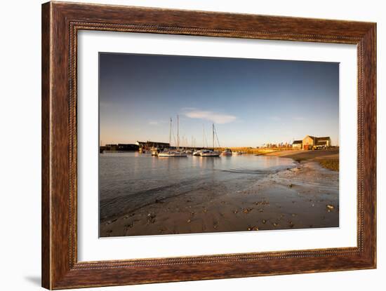 Sunrise in Lyme Regis, Dorset England UK-Tracey Whitefoot-Framed Photographic Print