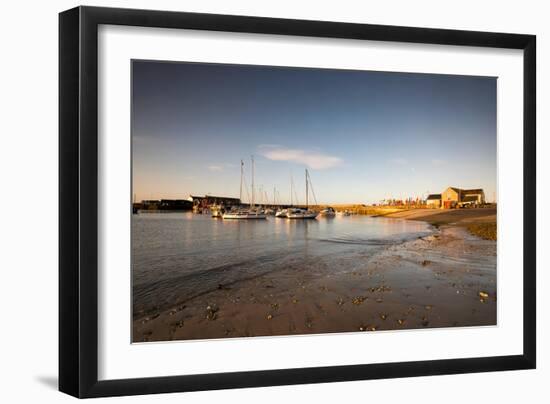 Sunrise in Lyme Regis, Dorset England UK-Tracey Whitefoot-Framed Photographic Print