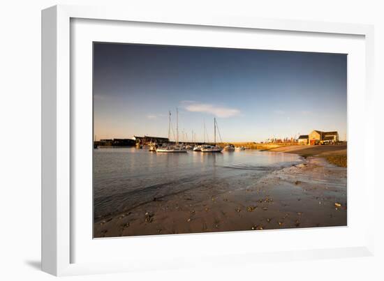 Sunrise in Lyme Regis, Dorset England UK-Tracey Whitefoot-Framed Photographic Print