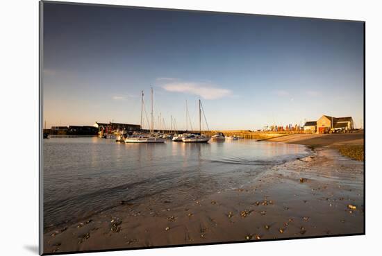 Sunrise in Lyme Regis, Dorset England UK-Tracey Whitefoot-Mounted Photographic Print