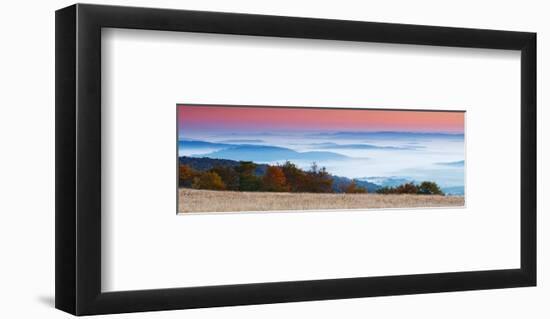 Sunrise in Mountain Landscape-null-Framed Art Print