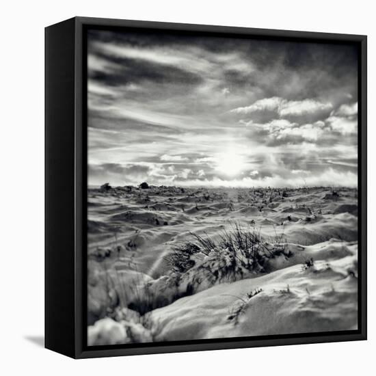 Sunrise in Peak District-Rory Garforth-Framed Premier Image Canvas