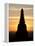 Sunrise in the Buddhist Temples of Bagan (Pagan), Myanmar (Burma)-Julio Etchart-Framed Premier Image Canvas