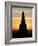 Sunrise in the Buddhist Temples of Bagan (Pagan), Myanmar (Burma)-Julio Etchart-Framed Photographic Print
