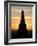 Sunrise in the Buddhist Temples of Bagan (Pagan), Myanmar (Burma)-Julio Etchart-Framed Photographic Print