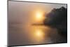 Sunrise in the Danube Meadows, Austria-Rainer Mirau-Mounted Photographic Print