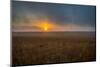 Sunrise in the Flint Hills of Kansas-Michael Scheufler-Mounted Photographic Print