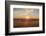 Sunrise in the Kansas Flint Hills-Michael Scheufler-Framed Photographic Print