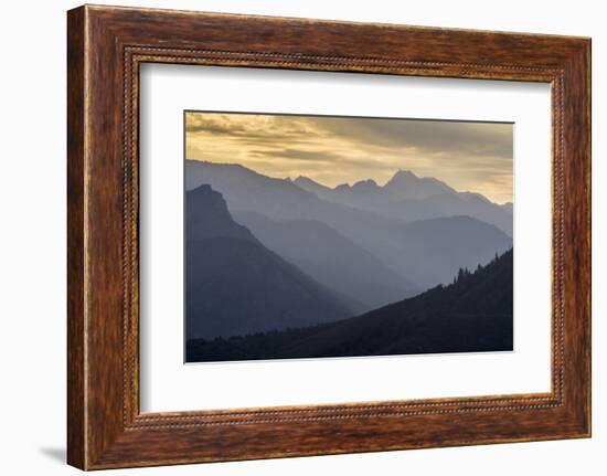 Sunrise, Kings Canyon National Park, California-Rob Sheppard-Framed Photographic Print