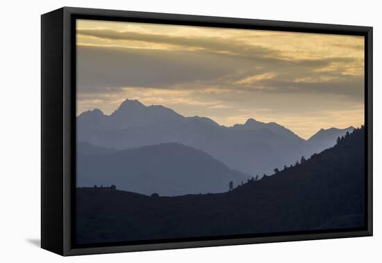 Sunrise, Kings Canyon National Park, California-Rob Sheppard-Framed Premier Image Canvas