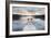 Sunrise Lake Dock 2, 2024-Alex Hanson-Framed Art Print