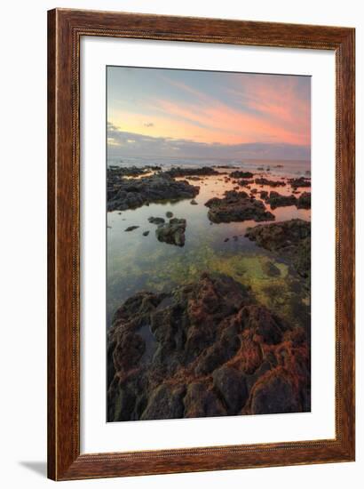 Sunrise Lava Pools at Poipu-Vincent James-Framed Photographic Print