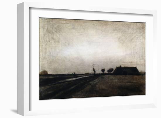 Sunrise; Le Lever Du Soleil, 1883-Vincent van Gogh-Framed Giclee Print