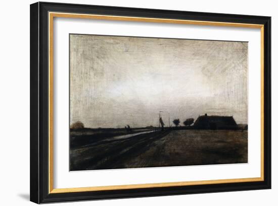 Sunrise; Le Lever Du Soleil, 1883-Vincent van Gogh-Framed Giclee Print